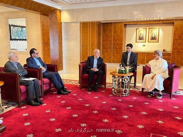 رایزنی وزیر نفت ایران با همتای عمانی خود در مسقط