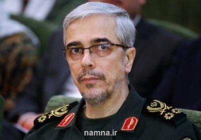سرلشکر باقری انتصاب معاون اول رییس جمهوری را تبریک گفت