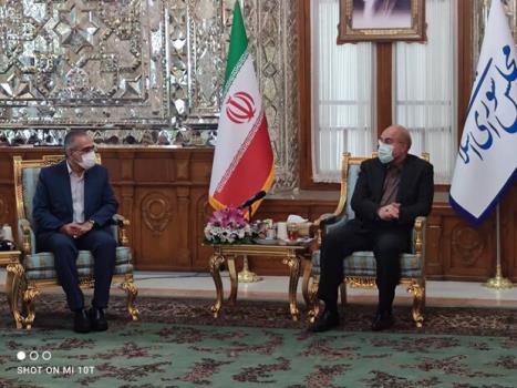 دیدار نوروزی معاون پارلمانی رییس جمهور با قالیباف