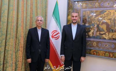 سفیر ایران در سنگاپور با امیرعبداللهیان دیدار نمود