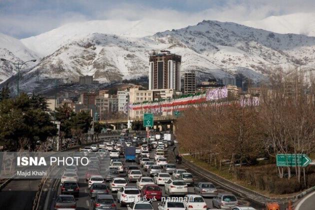 هوای تهران در وضعیت قابل قبول