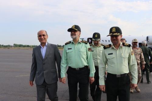 فرمانده انتظامی کشور وارد گیلان شد