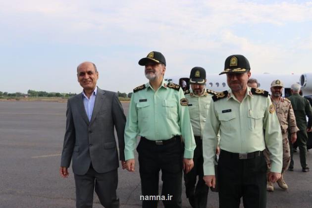 فرمانده انتظامی کشور وارد گیلان شد