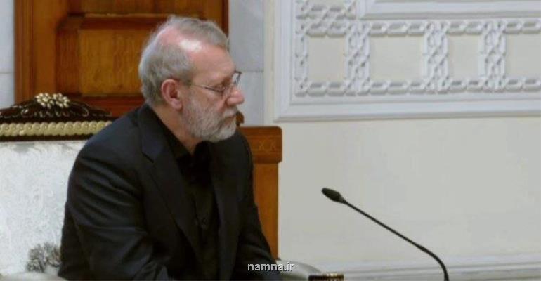 تصاویر دیدار لاریجانی با نخست وزیر لبنان