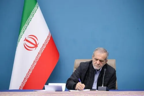 پیام قدردانی پزشکیان از حضور پرشور ملت ایران در راهپیمایی 22بهمن