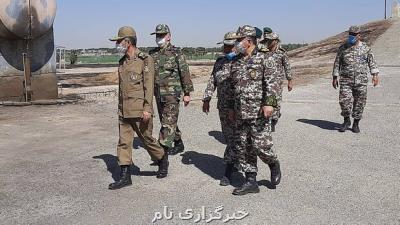 فرمانده كل ارتش از منطقه پدافند هوایی تهران بازدید كرد